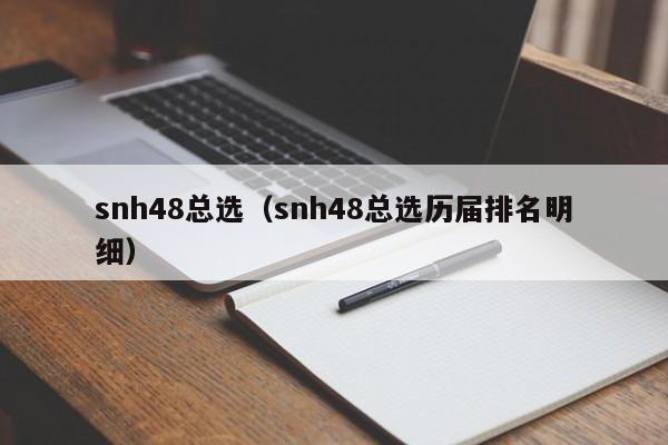 snh48总选（snh48总选历届排名明细）